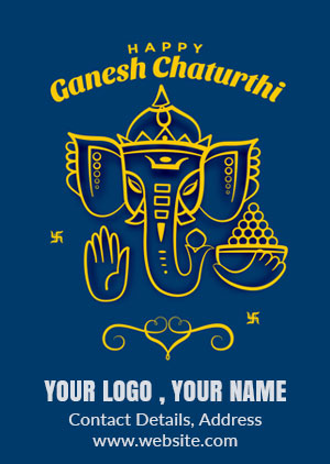 ganesh chaturthi banner design
