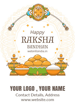 raksha bandhan banner design